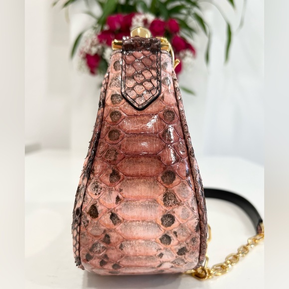 Tom Ford Python Bianca Mini Hobo Bag - Picture 7 of 16